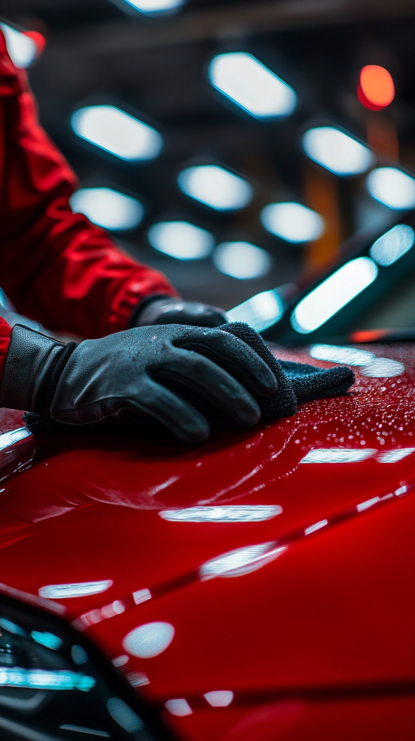 person-red-black-glove-is-holding-red-car